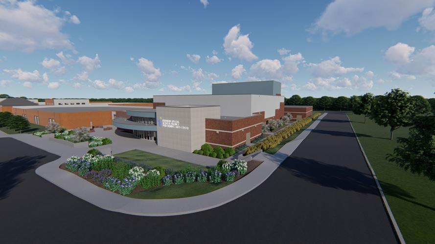 FSSD holds topping out ceremony for new performing arts center