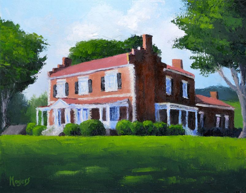 Online Auction For Mike Moyers Painting To Benefit Brentwood Green