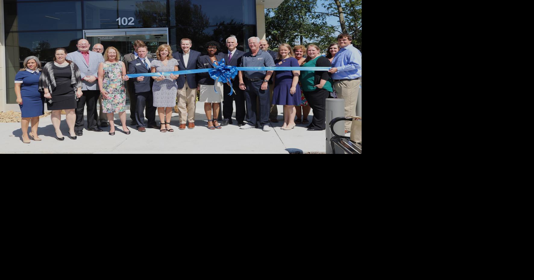 Cornerstone Financial Credit Union celebrates new location with ribbon