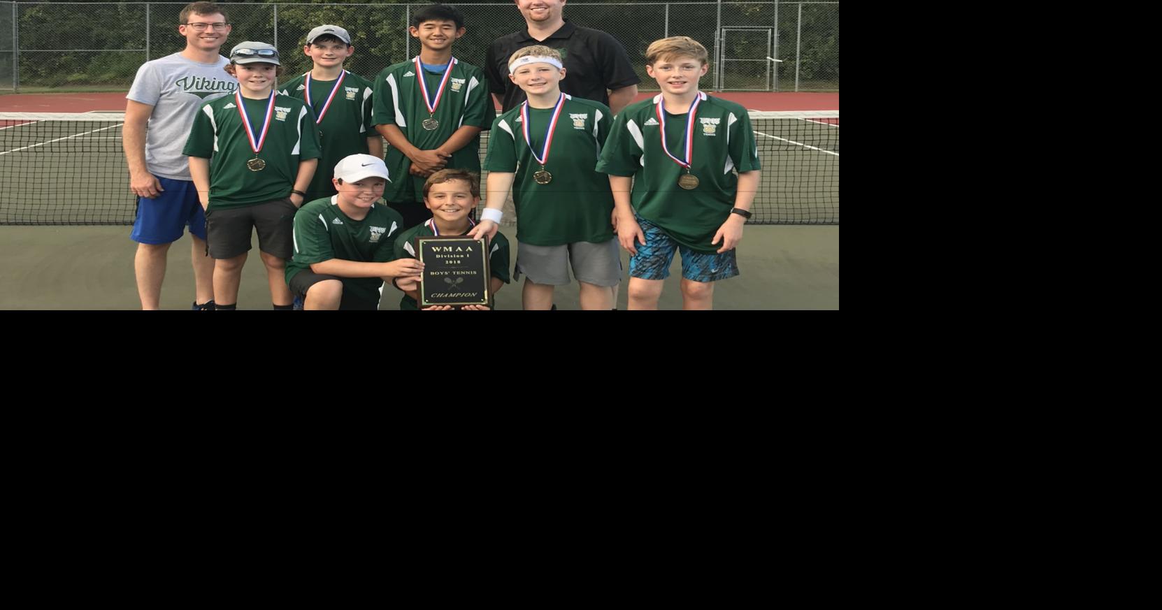 Brentwood Middle School tennis teams win WMAA DI Championships Sports
