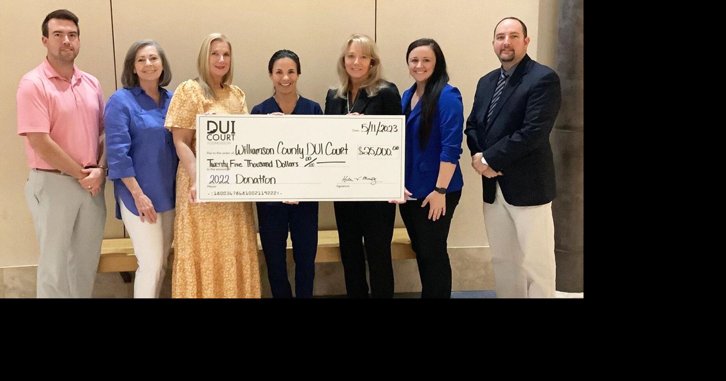 DUI Court Foundation of Williamson County presents DUI Recovery Court