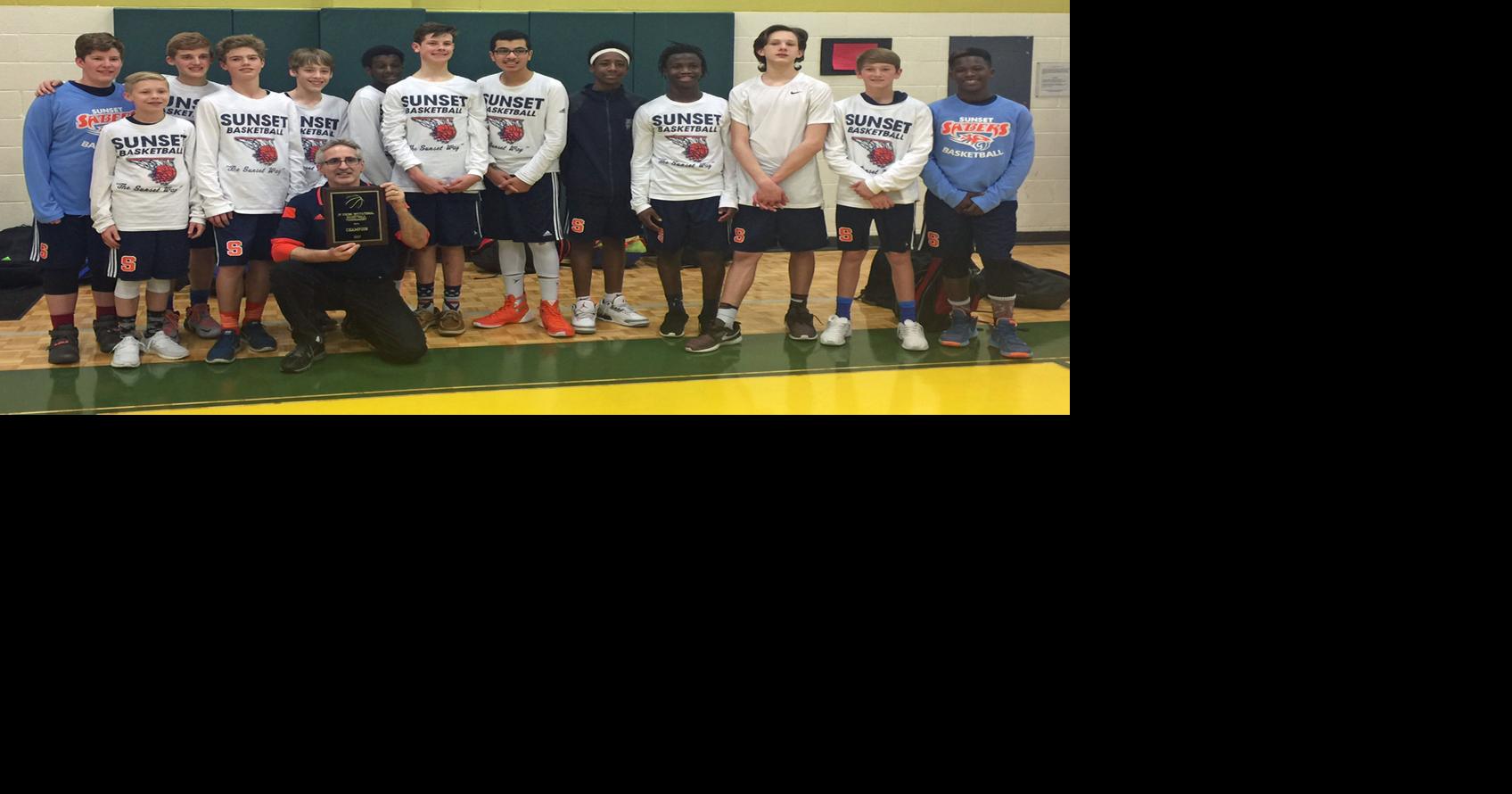 Sunset Middle School JV team takes county title | Sports ...