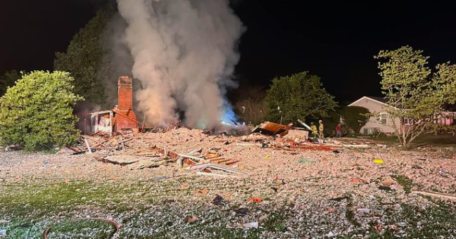 woman lights cigarette and house explodes House explosion in Arrington results in woman's death | News