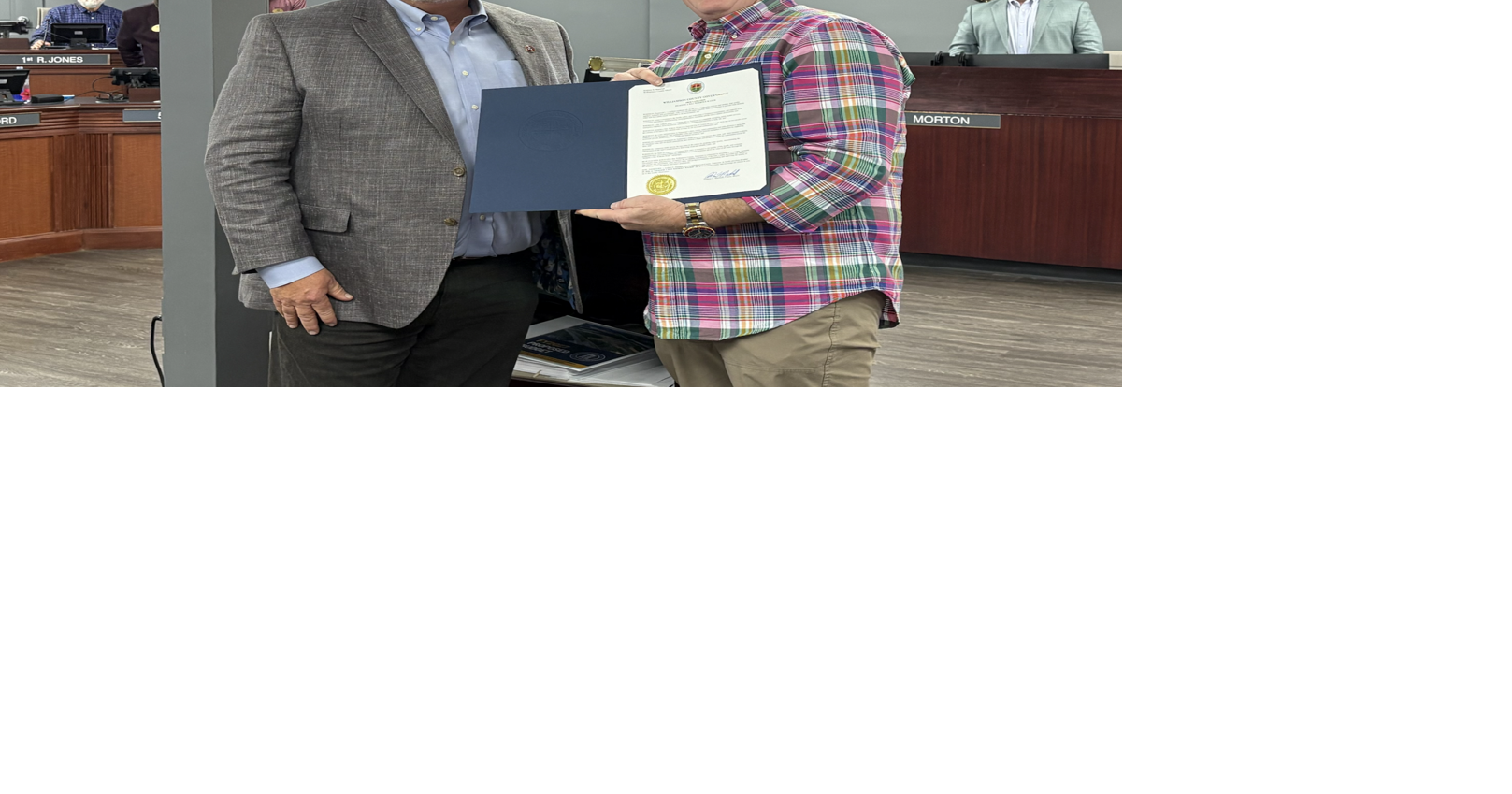 County Commission honors Ben Welch, approves new zoning | Local News ...