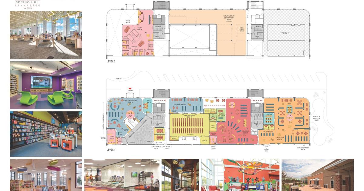 Concept design released for new Spring Hill Public Library Spring
