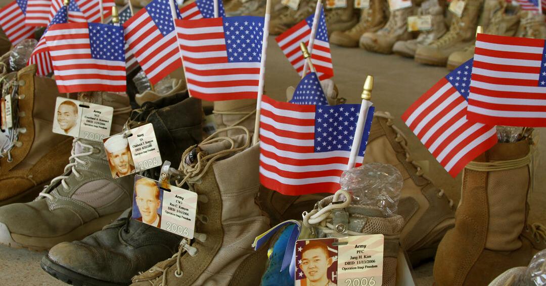 Boots of Honor Memorial exhibit has first public showing in Franklin