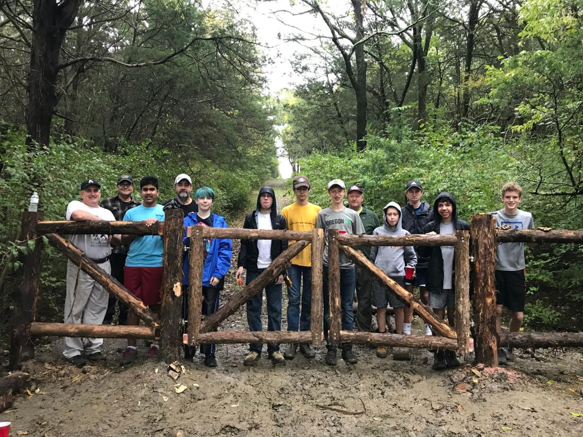 Brentwood Eagle Scout Builds Gate For Local Park Brentwood