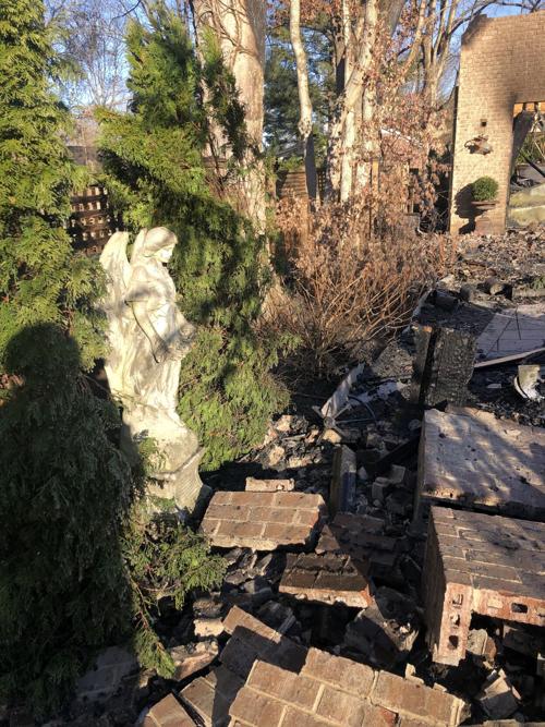 House fire remains