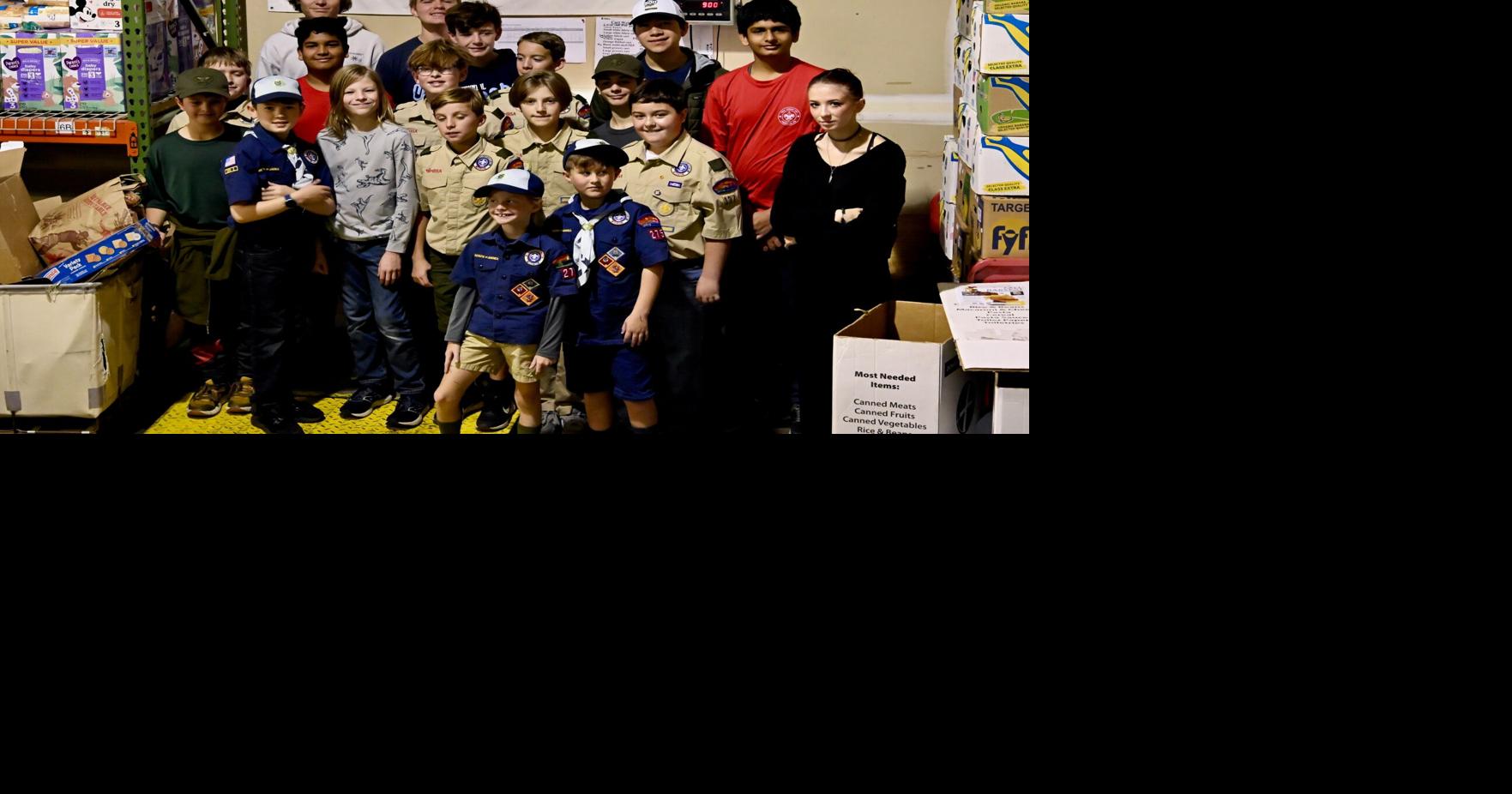 Local Boy Scouts collect 1,600 pounds of food in first Fall Harvest ...