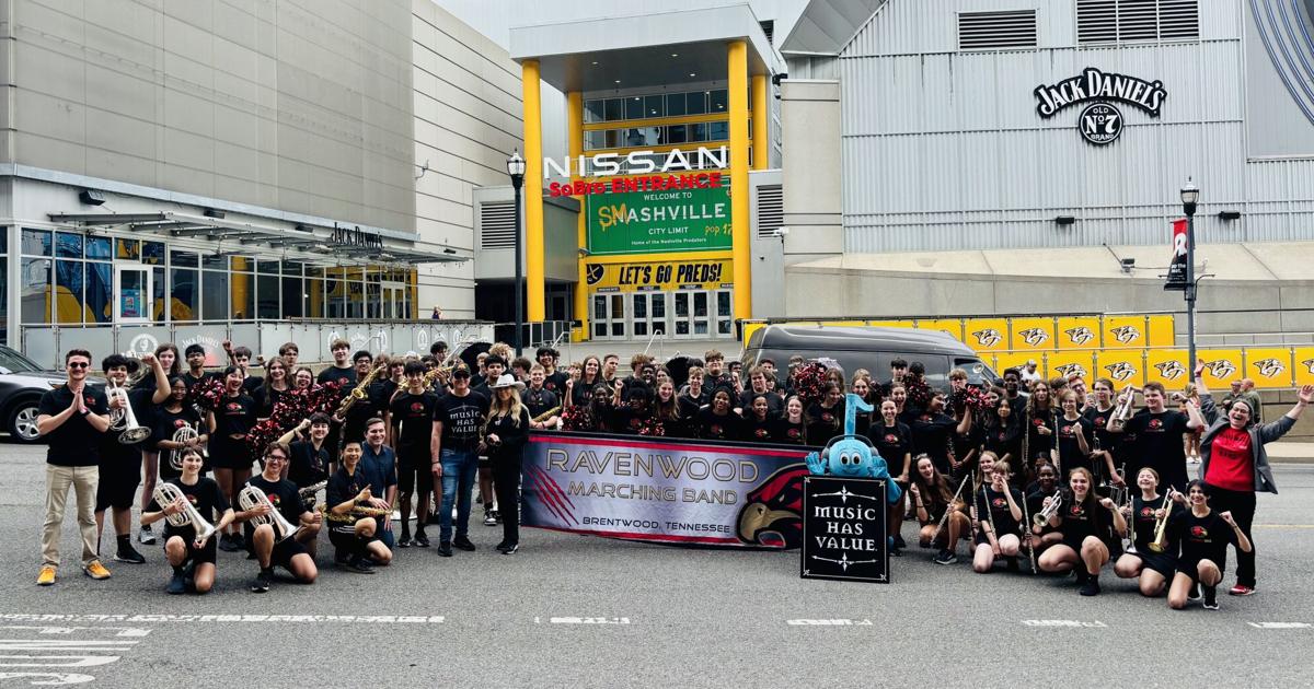 Ravenwood High School Marching Band kicks off CMA Fest