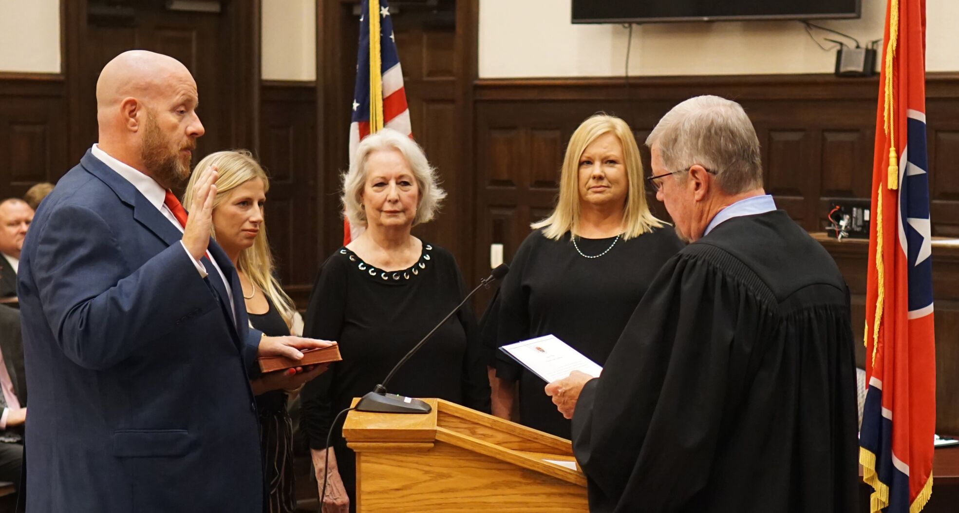 Recently-elected County Officials Swear Oaths Of Office At Ceremony ...