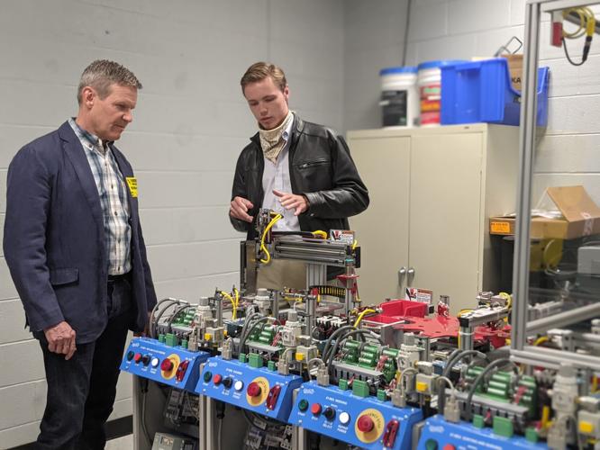Governor congratulates mechatronics graduates at Fairview High ...