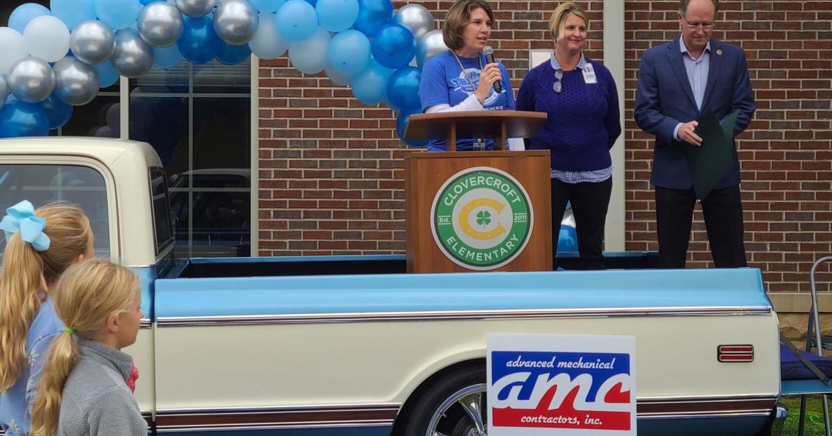Clovercroft Elementary School receives 2nd National Blue Ribbon School