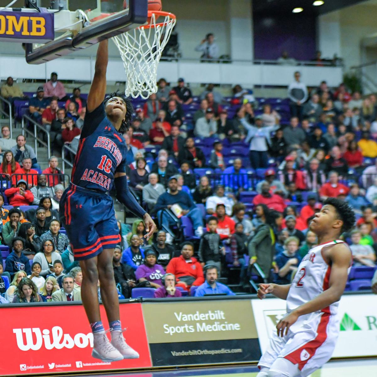 Hoops Garland Harvey Of Brentwood Academy Sweep Mr And Miss