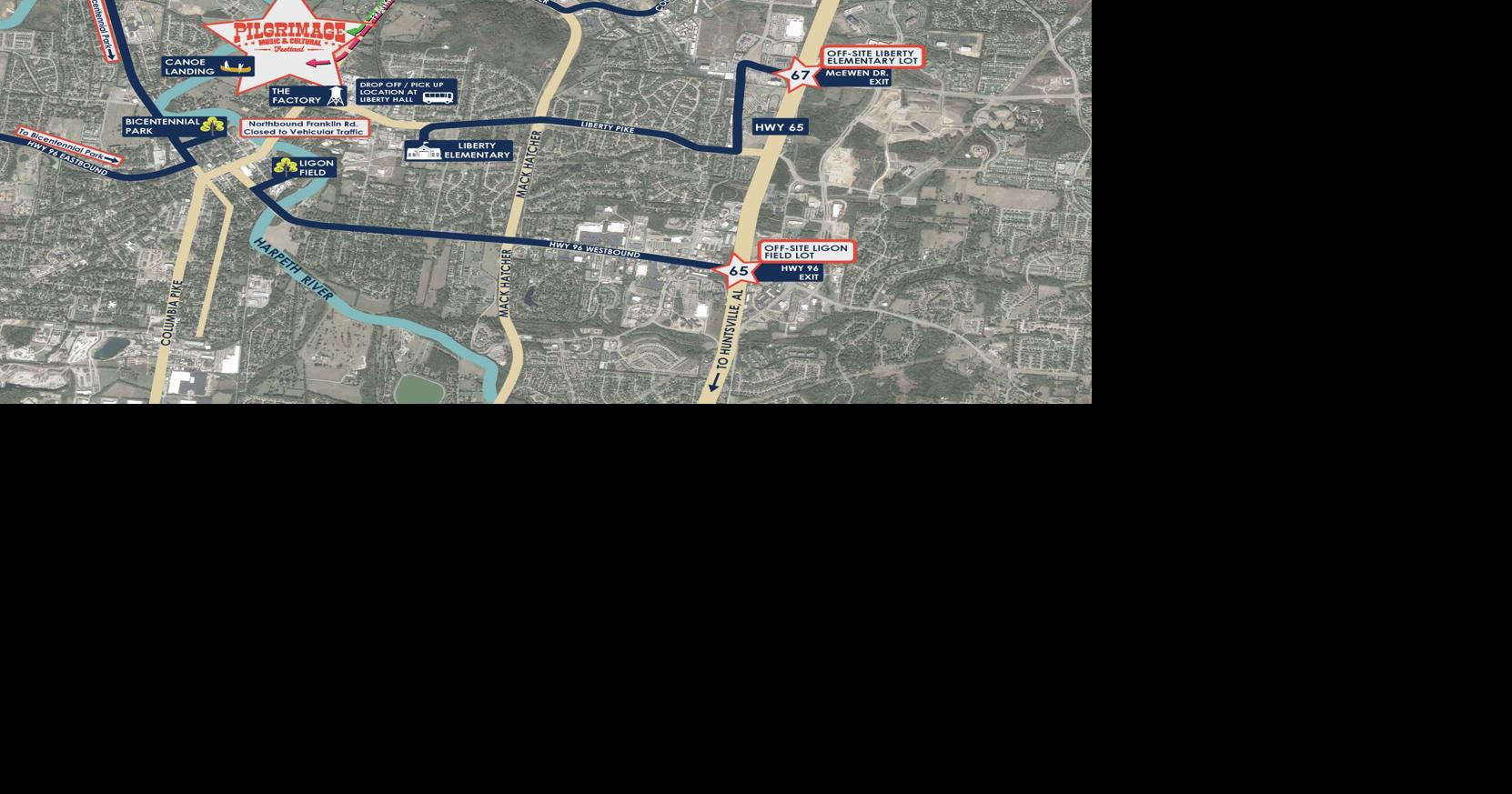 Pilgrimage traffic plan and parking information Entertainment