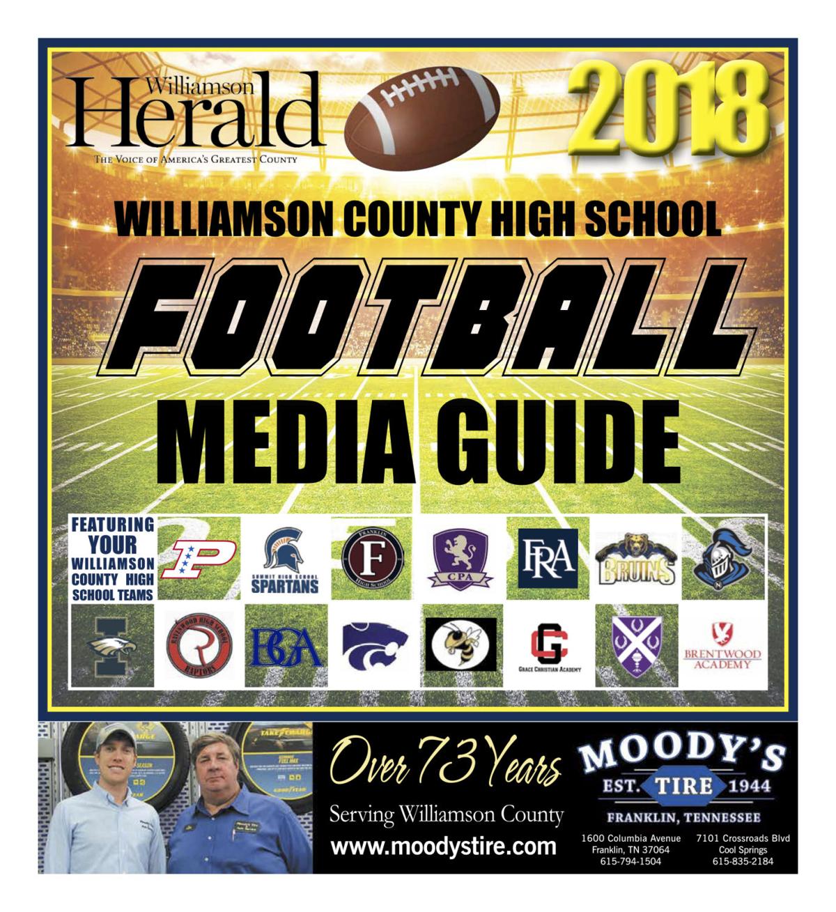 Annual High School Football Media Guide to be released this week