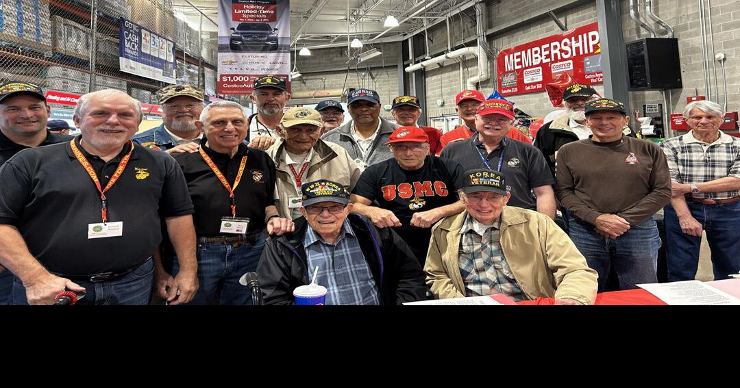 Costco veterans celebrated Veterans Day, Marine Corps birthday WLife