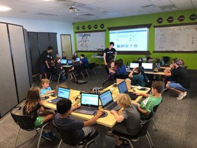 Kids Computer Camp Seeks To Foster Friendships Alongside Coding Education Features Williamsonherald Com - roblox camp at code ninjas papillion