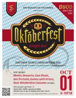 The Knights of Columbus to host Oktoberfest event for local nonprofits
