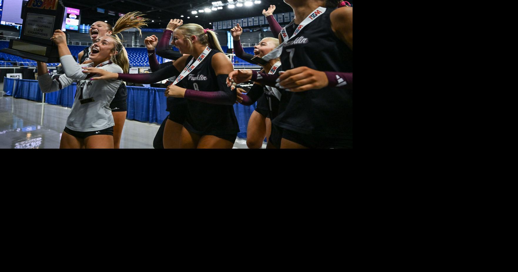 Championship Volleyball: Franklin caps historic season by sweeping to first state title