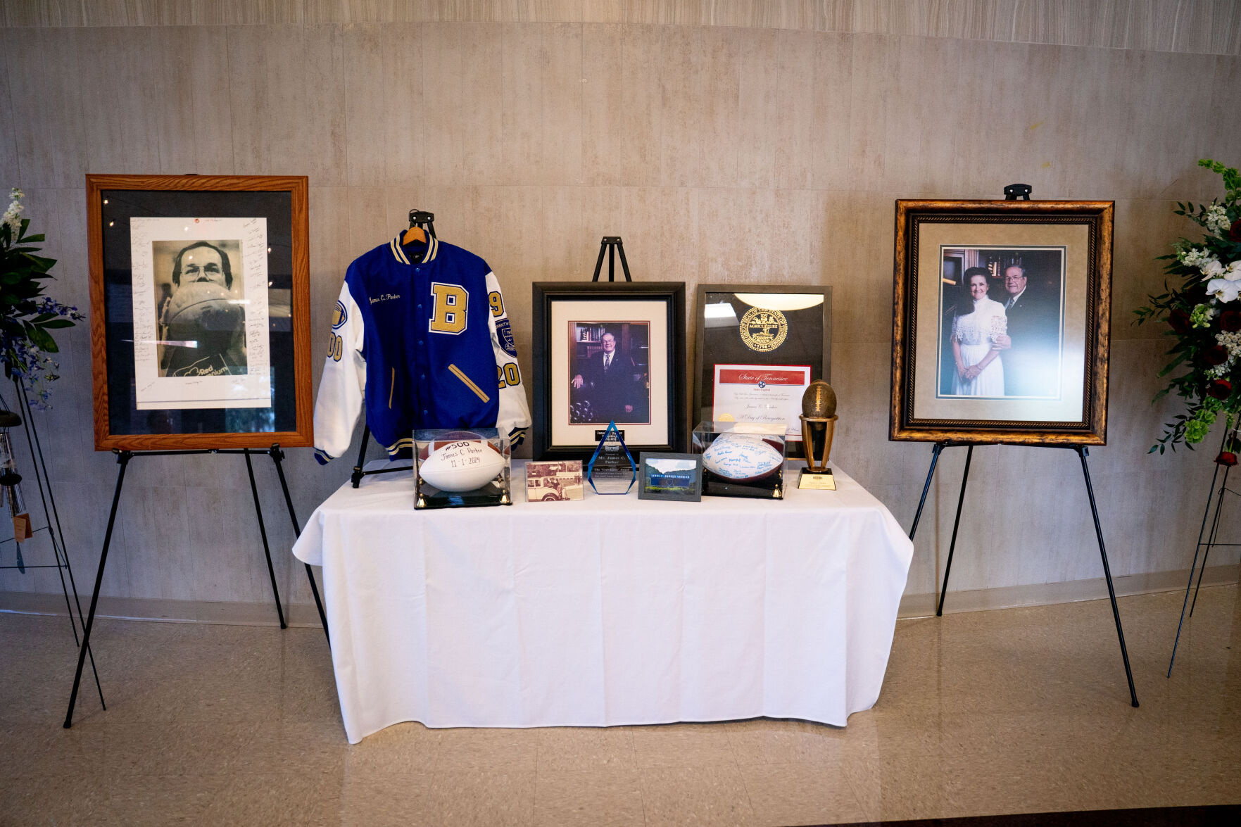 Brentwood's first principal, lifelong Bruin supporter Mr. Parker