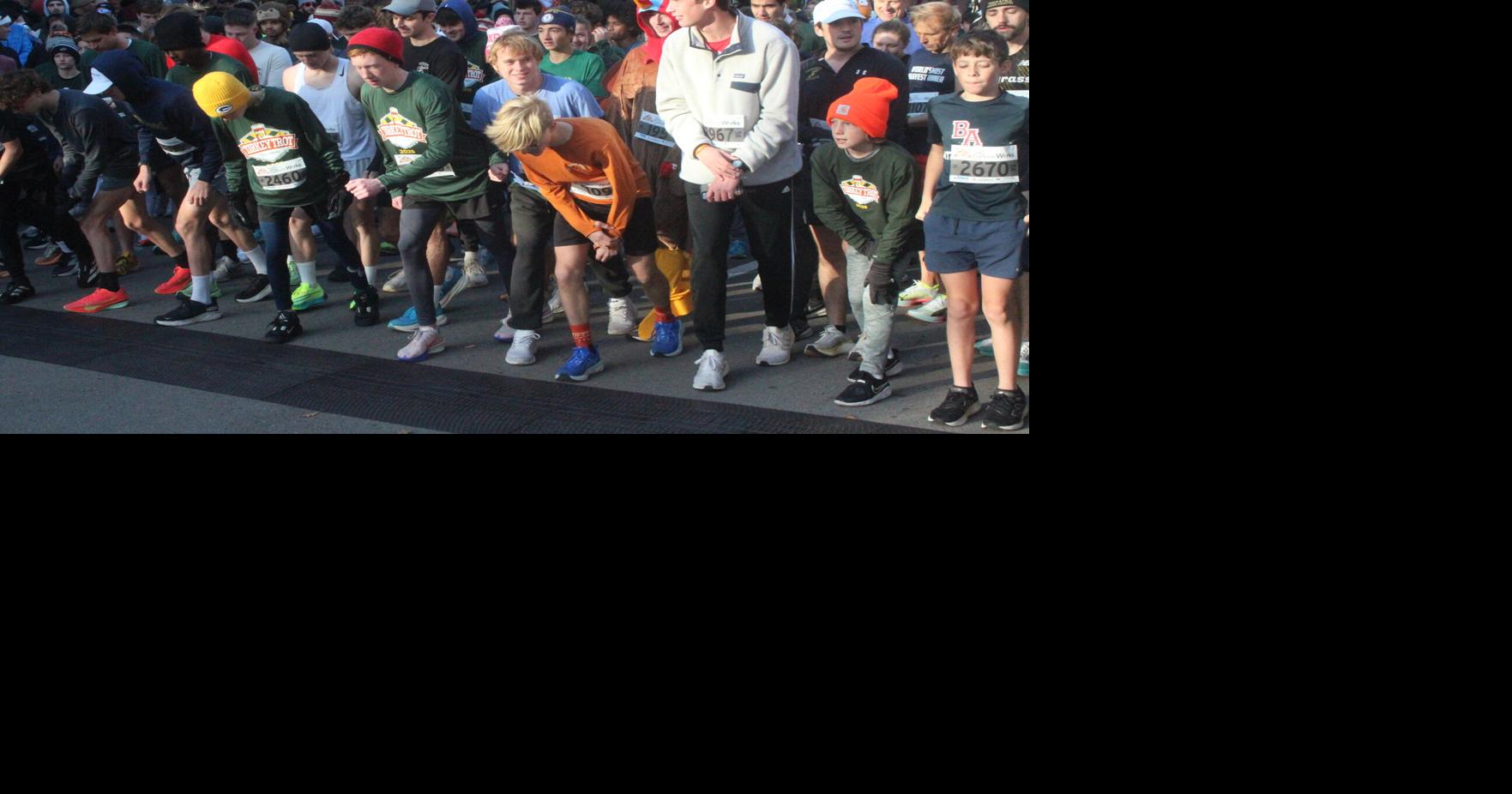 Runners gobble up miles at Turkey Trot