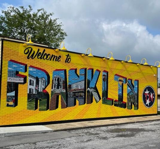 Welcome to Franklin mural