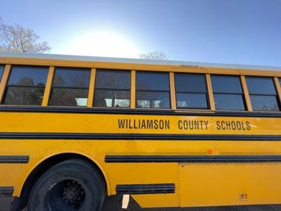 WCS school bus with sun