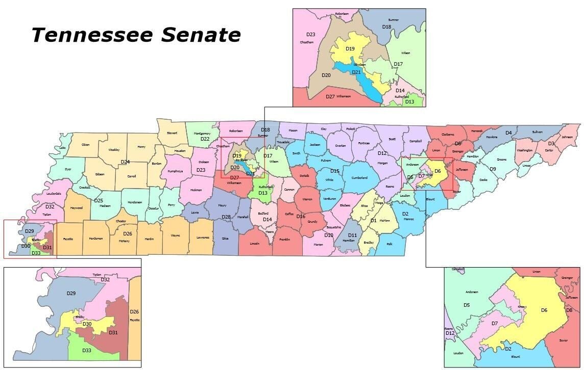 GOP state Senate redistricting plan
