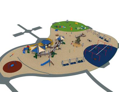 Brentwood Inclusive Playground design