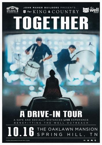 Drive-in concert poster