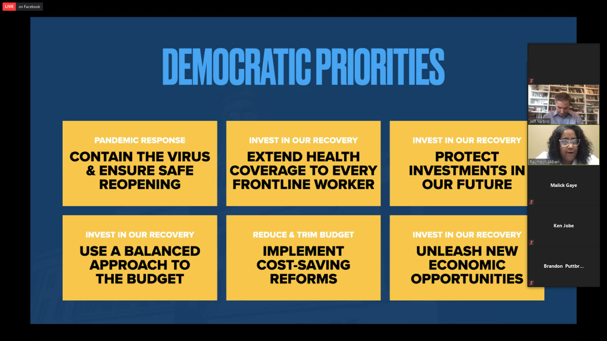 Senate Dems Priorities Conference