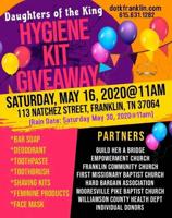 Several partners joining Daughters of the King for hygiene drive in Franklin