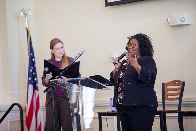 Rev Allison Gossett and Rev. Toi King speak at Brentwood UMC's Faith Forum: Conversations on Race