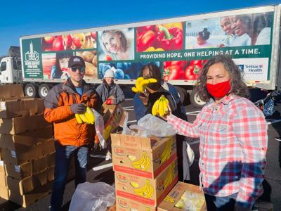 The Well Outreach food drive