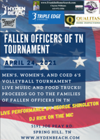 Hyden Beach Academy to host volleyball tournament benefitting families of fallen Tennessee officers