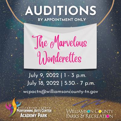 Marvelous Wonderettes auditions