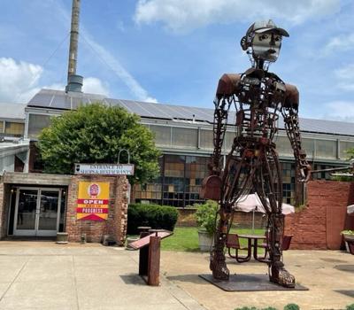 Rusty at Factory