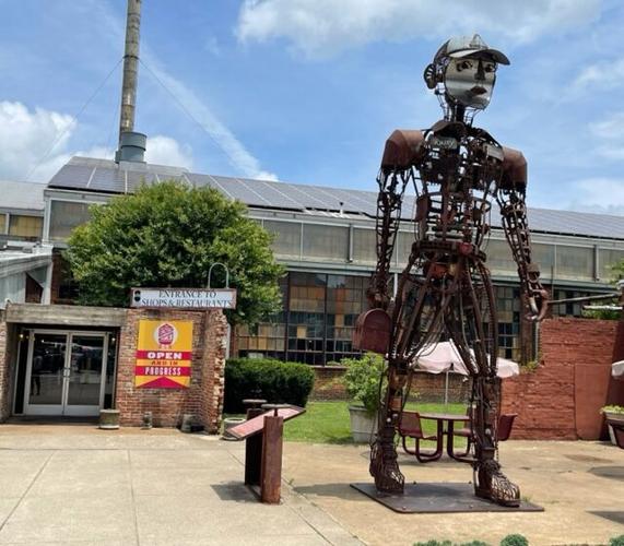 Rusty at Factory