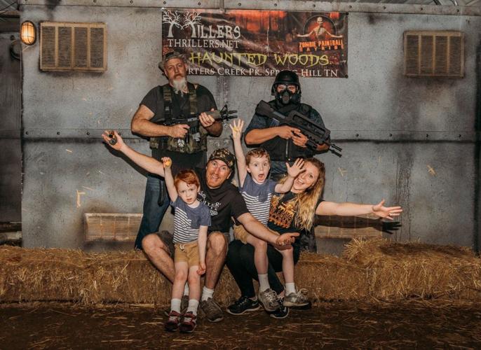 zombie paintball