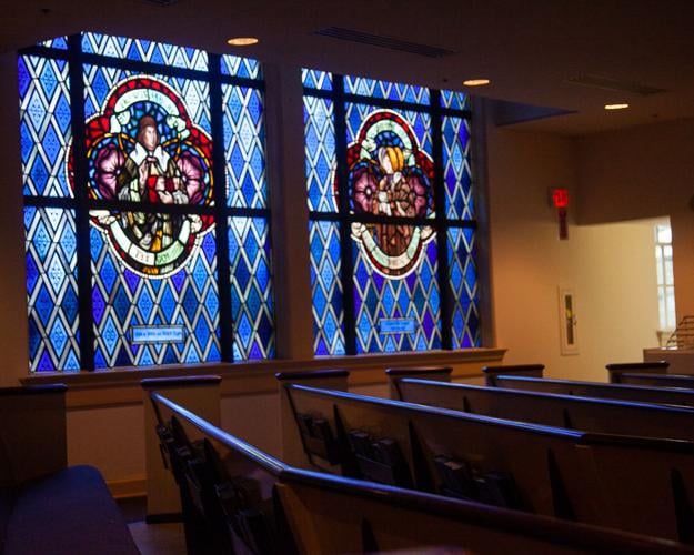 Stained Glass church Brentwood United Methodist Church
