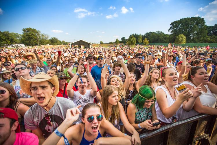 Pilgrimage crowd shot