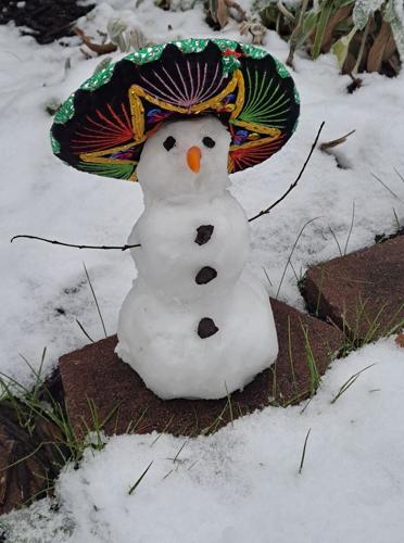 Snowman hat