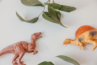 toy dino stock