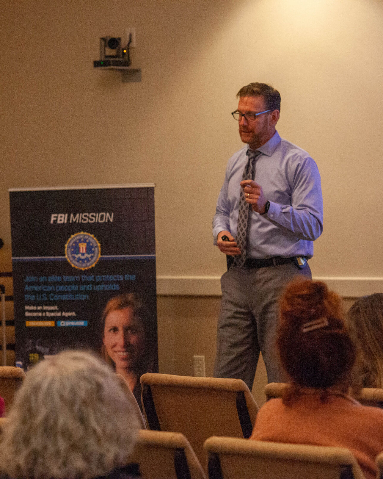 FBI Special Agent Dean Kinsman Nolensville Town Hall
