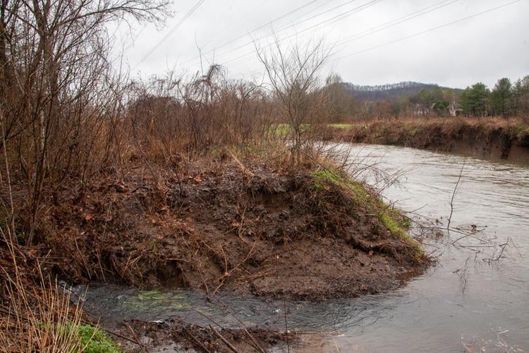 Little Harpeth River sewer overflow 1