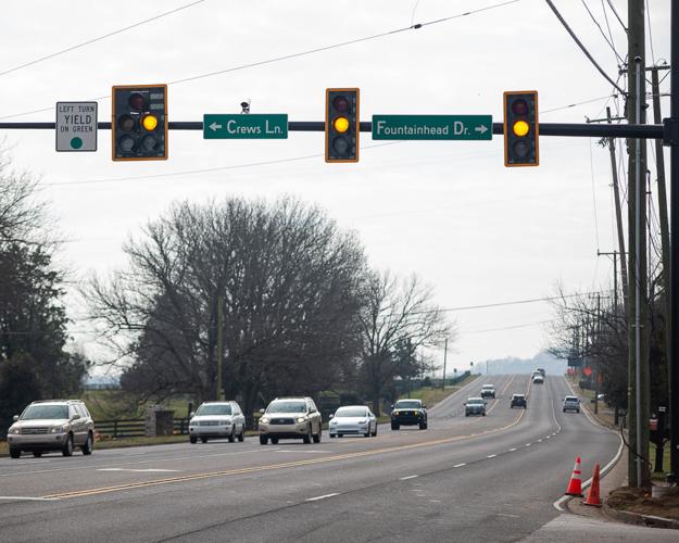 New traffic light at Franklin Rd. and Fountain Head Dr. 2