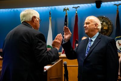 Brentwood Commissioner Stevan Pippin 2025 Swearing In