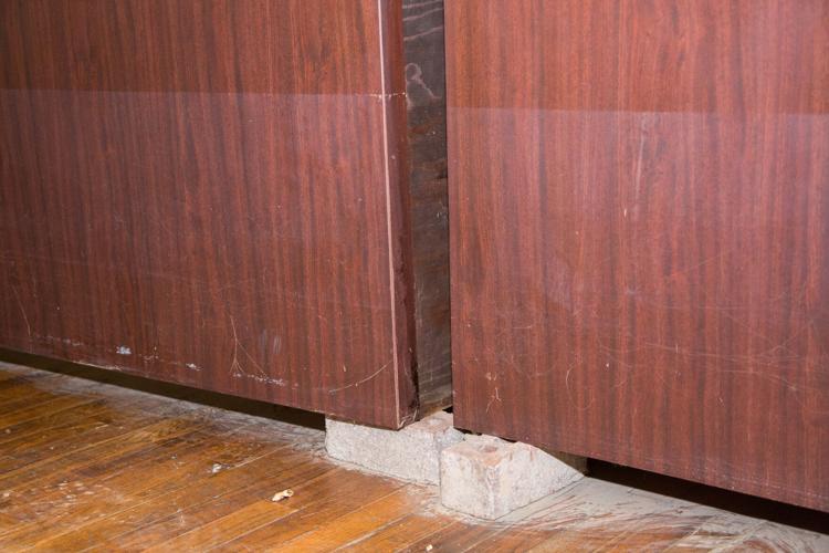 Historic Nolensville School Museum flood damage Sept 2020 2