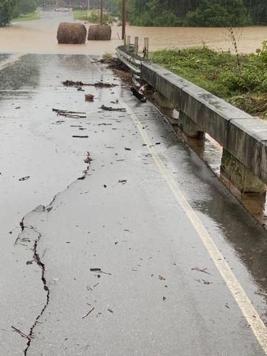 Nolensville Brittain Lane bridge closed damaged 091320